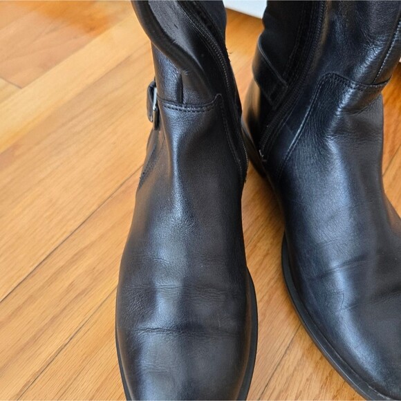 Ecco tall boots woman's size 6 Black Winter - Picture 8 of 12